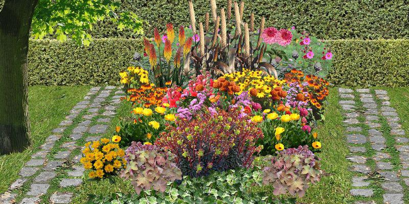 un jardin de fleurs à couper: jardin de fleuriste