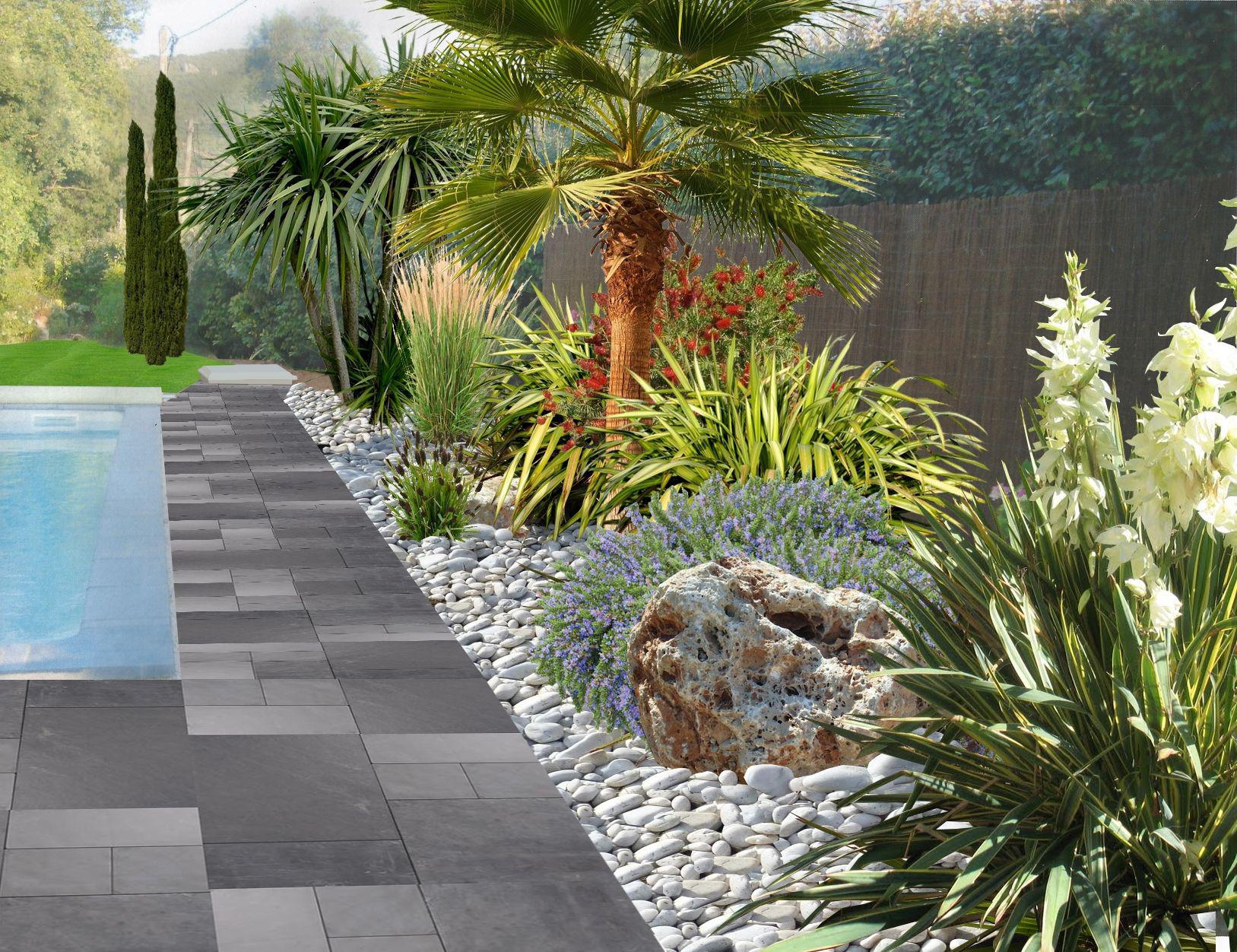 Faire un jardin autour d’une piscine, planter les abords d’une piscine ...